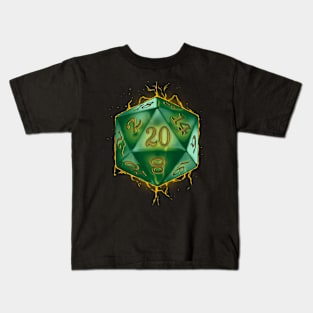 Magic Dice Emerald Kids T-Shirt